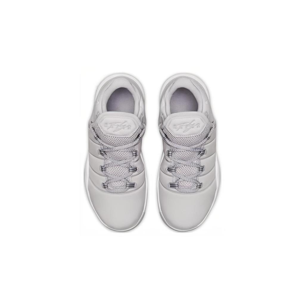 Air Jordan Super.Fly 2017 BG Wolf Grey Kids Sneakers White Pure-Platinum 921208-003