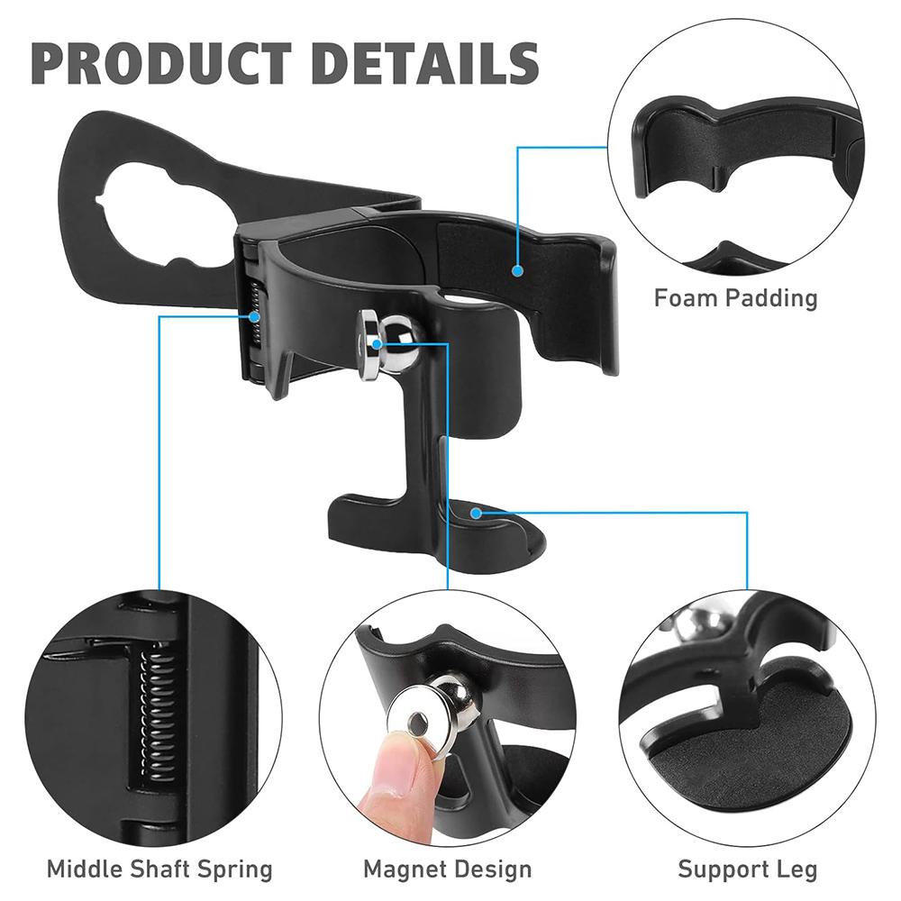 Многофункциональный держатель для телефона и стакана для напитков 2 в 1, подставка для рации с болтовым креплением для Jeep Wrangler JK JL JLU Gladiator JT 2011+