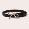 Women's Versatile Decorative Bow Belt Thin Belt Women's Versatile Day Hairstyle Belt