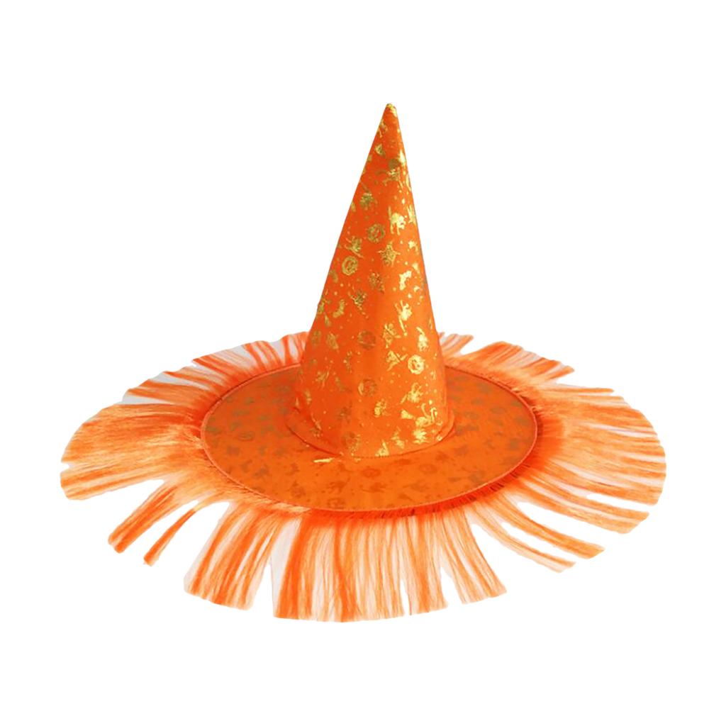 Шляпа ведьмы на Хэллоуин, страшная жуткая остроконечная шляпа с широкими полями, подарок на Хэллоуин для мужчин, женщин, детей, Хэллоуин