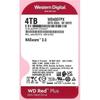 Disque dur Interne - WESTERN DIGITAL - Red Plus - 4To - 3.5 - Dédié NAS - 5400 RPM Class - SATA 6 GB/s (WD40EFPX)