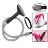 Garment Steamer Guide Hose, Snaps On Type Universal Ironing Head Replacement with Brush Steam