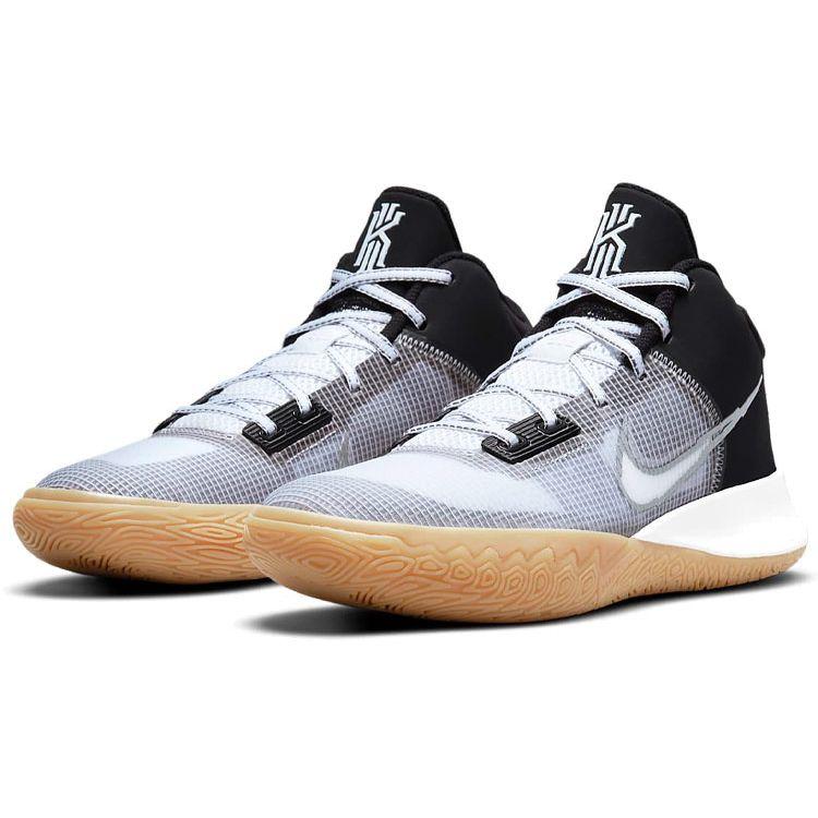 Nike Kyrie Flytrap 4 Black Cool Grey Unisex Sneakers White Gum-Light-Brown Metallic-Cool-Grey CT1972-006