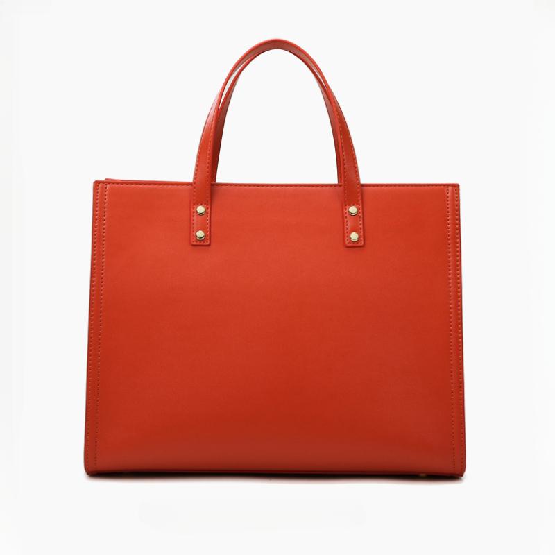 Новая летняя сумка-тоут большой вместимости. Красивая оранжевая модная женская сумка с буквенным принтом. Высококачественные сумки из искусственной кожи в стиле ретро с текстурой на одно плечо для подарков на женский день.