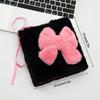 Bowknot Photo Album Plush 3-inch Small Card Storage Binder Creative Photocard Holder  Student