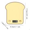 Kitchen Electronic Scale Toast Style Bread Small Practical Multiuse Digital for Home Use