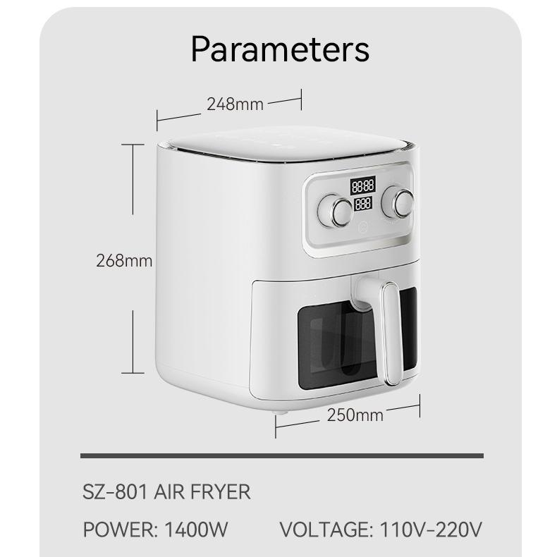 Аэрофритюрница10LГлубокая сковорода большой вместимости