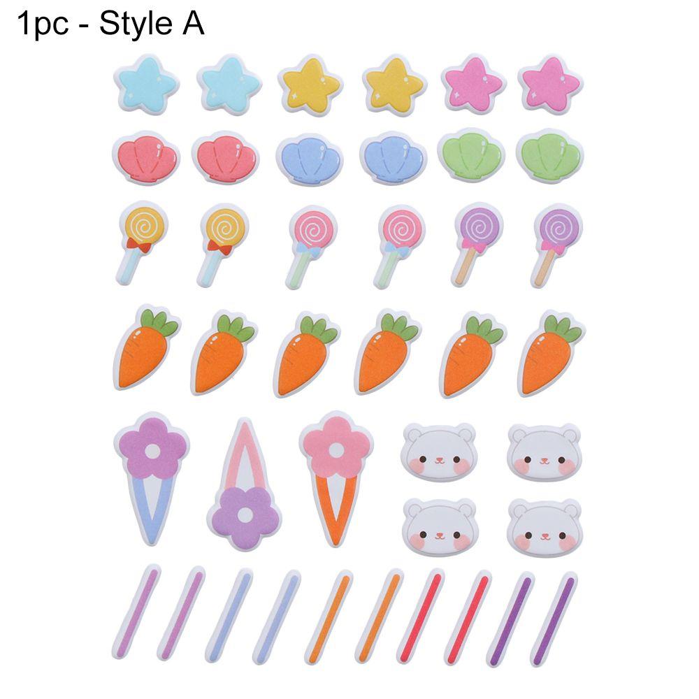 Kids Gift Cartoon Gifts 3D Scrapbooking Decoration Cute Bubble Stickers Card issuance doll Sticker