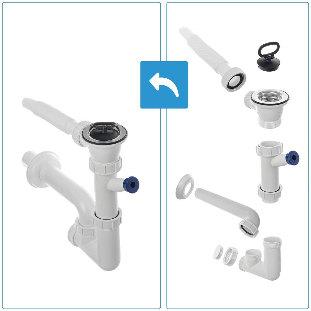 KADAX Zlew gospodarzy Gospo XXL,