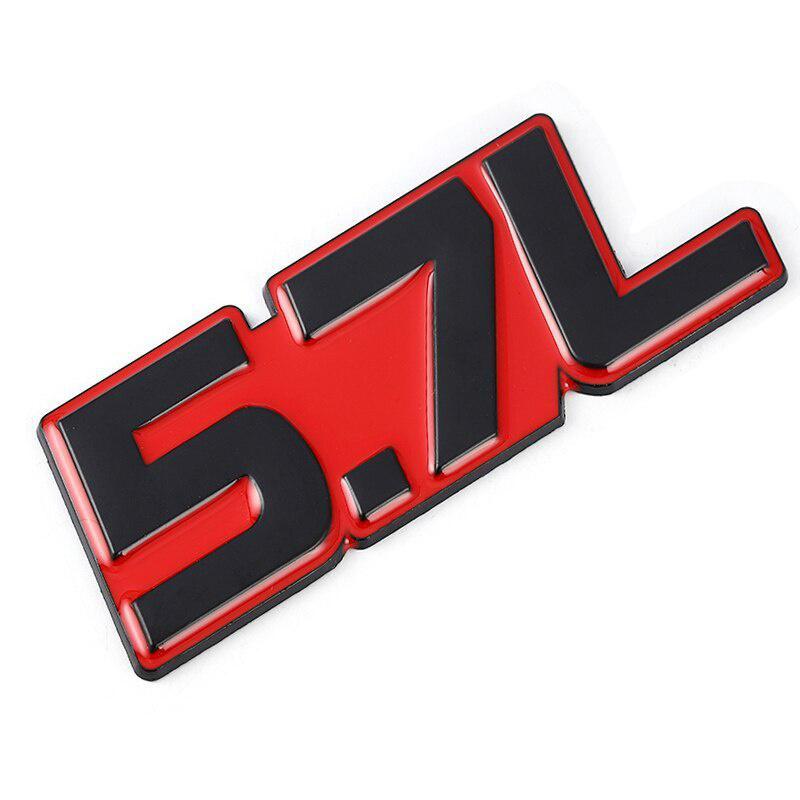 3D Металл 4.0L 4.6L 4.7L 5.0L 5.7L 6.0L 6.2L 6.4L 7.0L Автомобильная наклейка на задний багажник Эмблема Значки Наклейки для Mazda VOLVO PEUGEOT