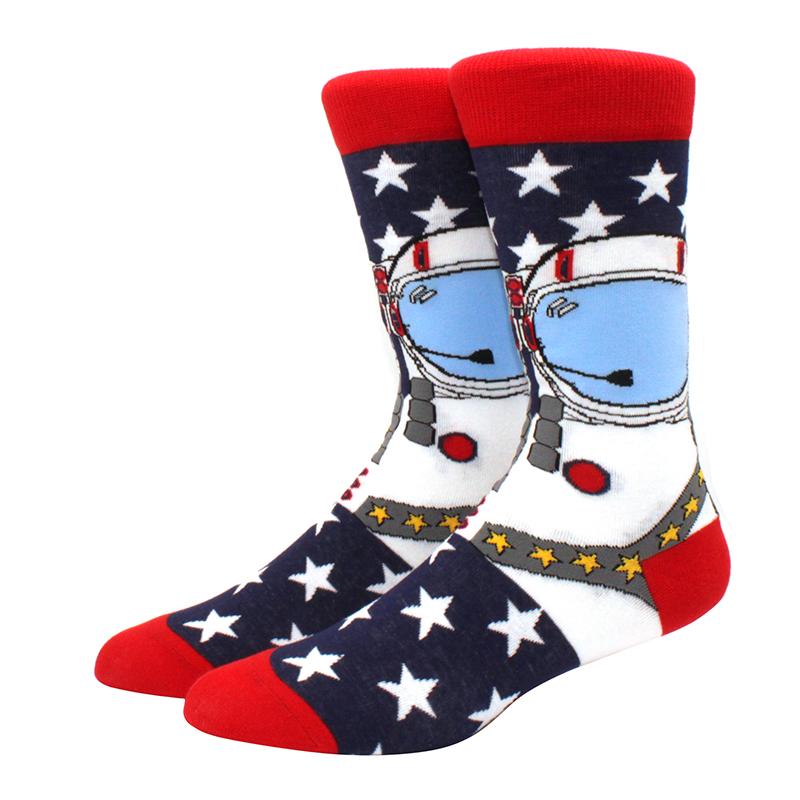 Мужские носки хлопковые забавные носки для мужчины женщины новинка повседневная одежда цветные носки до щиколотки для счастливой свадьбы аксессуары подарок