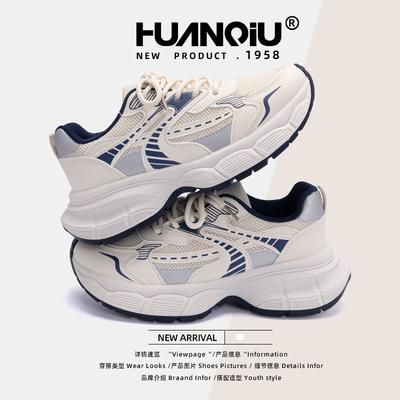 Глобальные высококачественные кроссовки на толстой подошве для женщин ZHQ-XA307 весна новые дышащие студенческие корейская версия спортивной обуви для женщин