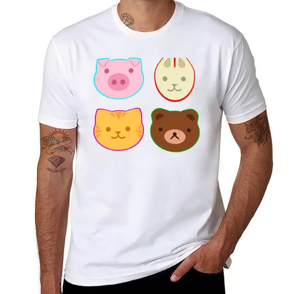 Bento Box Characters TShirt Casual Work Wear TShirt
