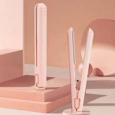 Мини-щипцы для завивки Yousheng, портативные перезаряжаемые USB-щипцы для завивки волос двойного назначения, для гладкой безопасной укладки