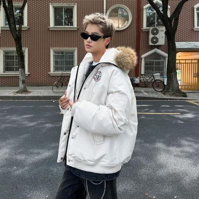 Осень-зима, утепленная теплая парка, женская повседневная милая однотонная Свободная куртка с капюшоном и большим карманом, верхняя одежда
