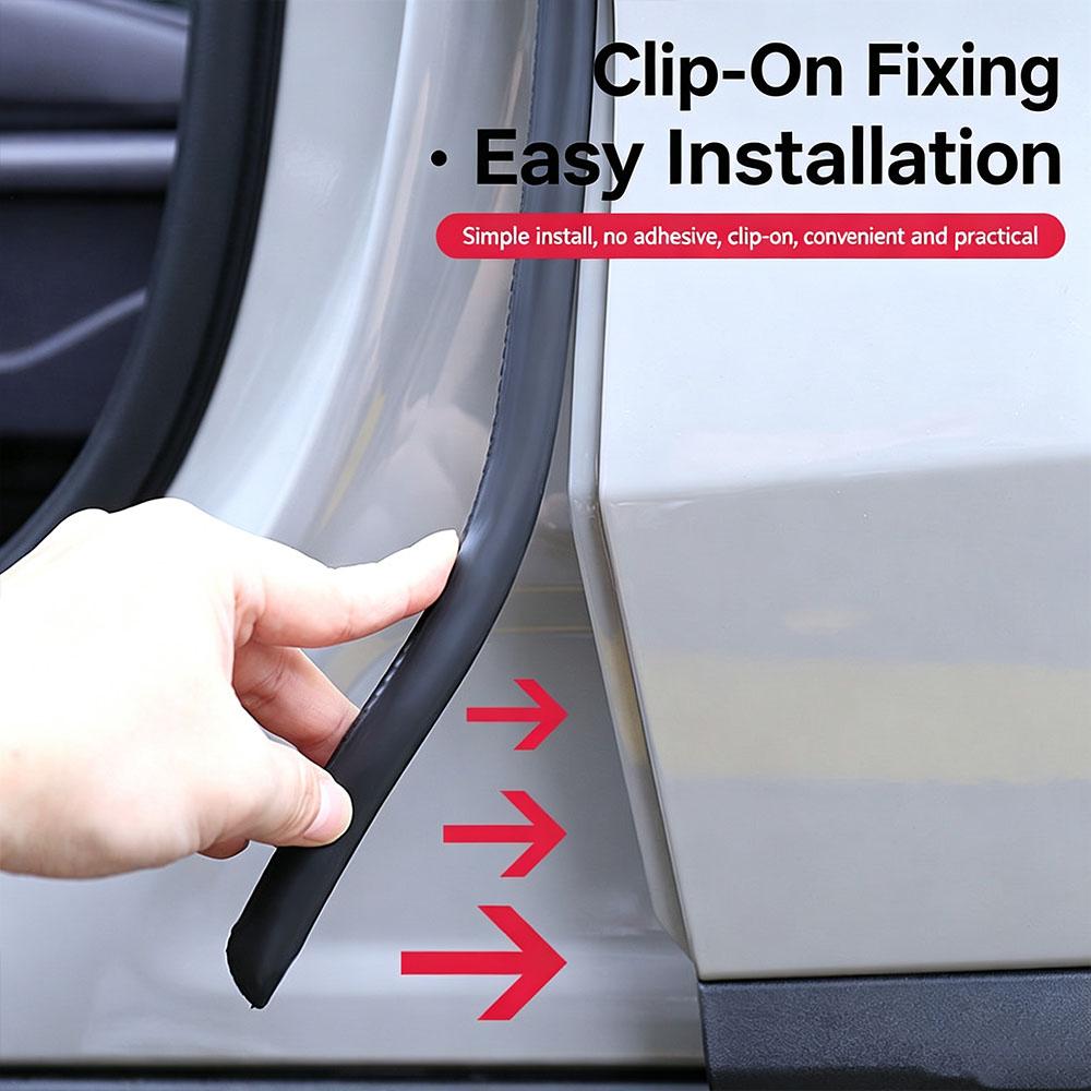 For Leapmotor B10/B01/B03X/B05 Sealing Strip Car Door Seam Noise Reduction Sound Insulation Accessories Waterproof/Dust-Proof