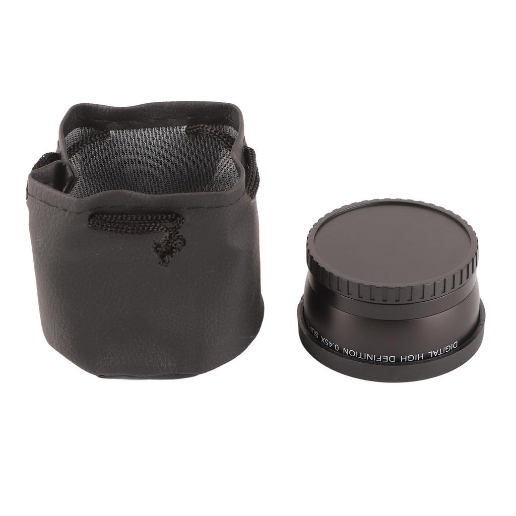 JSR‑1151 Advanced 58MM 0.45X Wide Angle Macro Lens Fit for All 58MM Diameter Camera Lenses