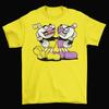 Cuphead Wario and Waluigi T-Shirt Unisex Adult Funny Sizes BrineyBeard Game New