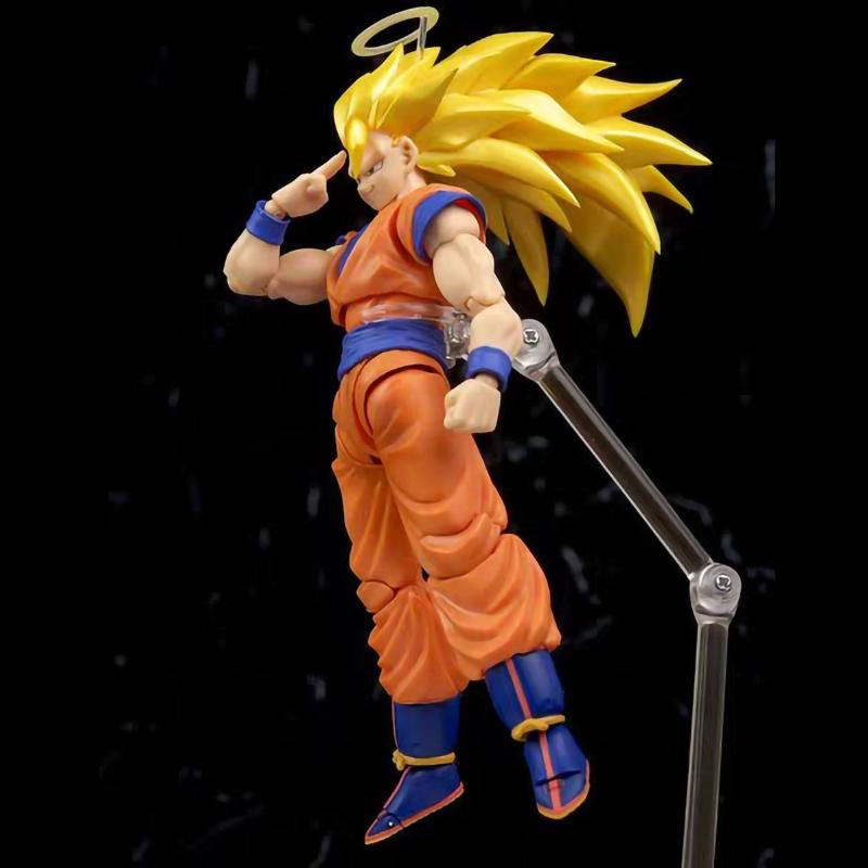 16 см Фигурка Готенкса из Dragon Ball Super Saiyan 3 SHF Аниме Подвижная ПВХ Коллекционная Кукла Фигурка Какаротто Сын Гоку Модель Игрушки