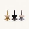 Non Slip Guitar Bass Strap Pins Tail Nail Lock Button Pegs Screw Flat Heads