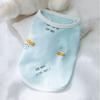 Cat Spring and Summer Casual Wind Fresh and Cute Printed Vest Teddy Small Dog Dog Breathable Pet Cat Clothes