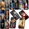 Защитный чехол с изображением Креста, Иисуса, Иуды для Samsung Galaxy S22 S21 S20 FE Ultra Plus A35 A36 A37 A33 A34 A04 A71