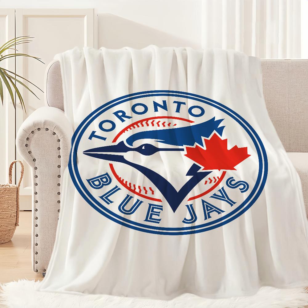 Бейсбольное одеяло Toronto Blue Jays Одеяло для дивана дивана путешествий дома походов пикника кровать постельное белье Фланелевое одеяло подарок на день рождения