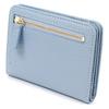 Compact Bifold Wallet PH0779 Blue Stitch 84911 [Kitamura] Gray/Ivory