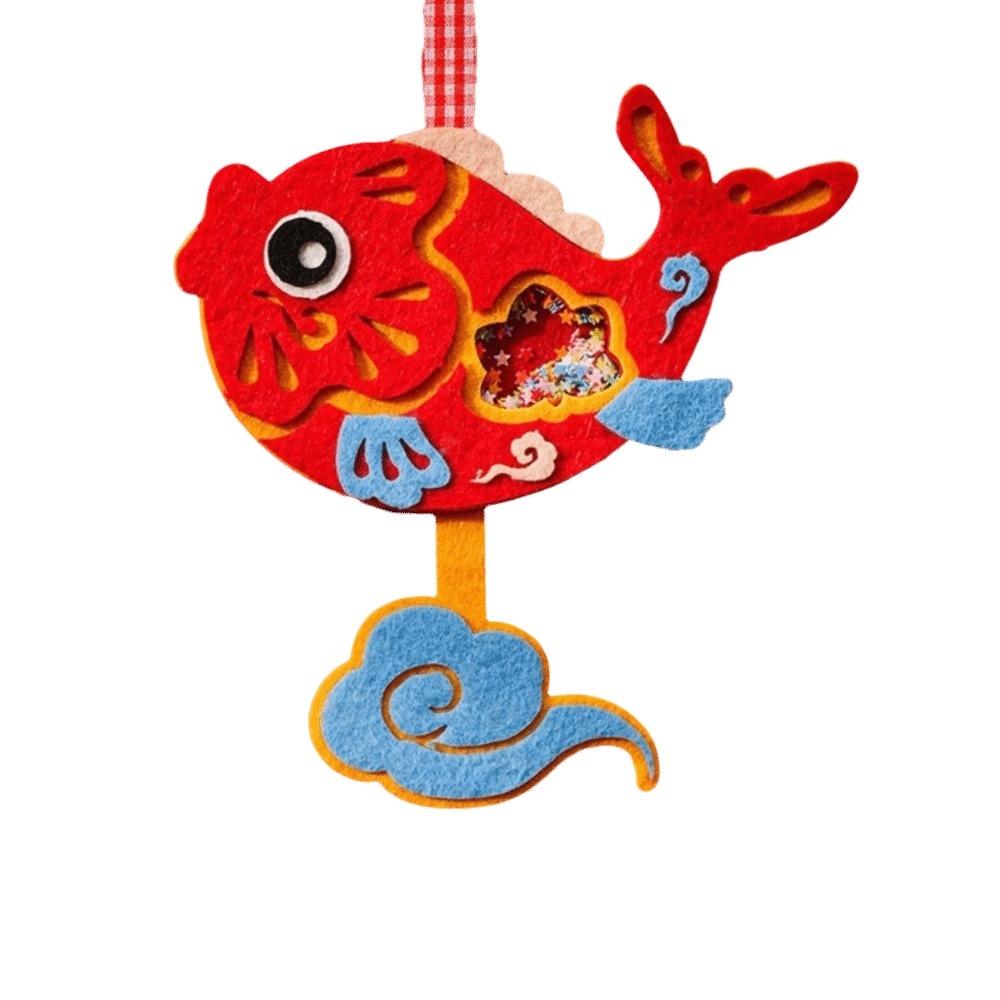 Cartoon Horse Year Decoration Exquisite DIY Spring Festival Pendants Traditional Blessing Lucky Character Pendant