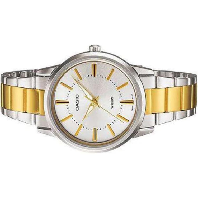 Casio Унисекс Стандартная Серия Белые Часы LTP-1303SG-7AV LTP-1303SG-7AV