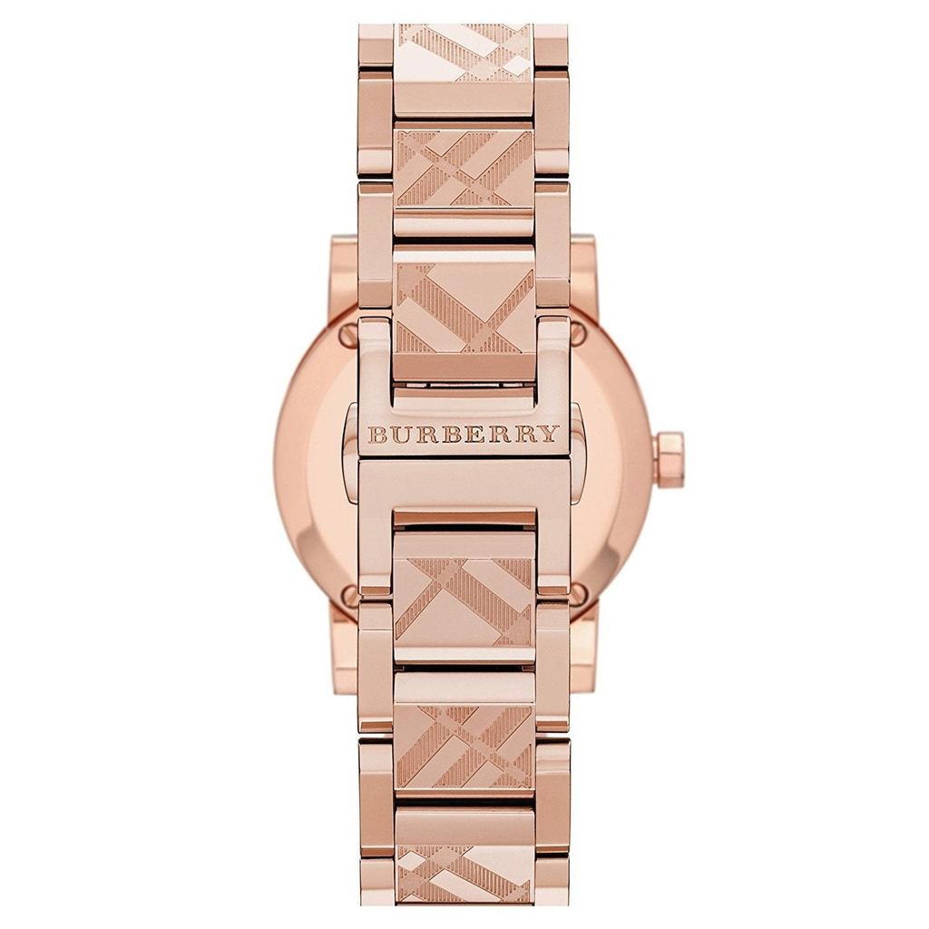 Burberry Женские часы The City с циферблатом цвета розового золота и стальным ремешком цвета розового золота BU9235