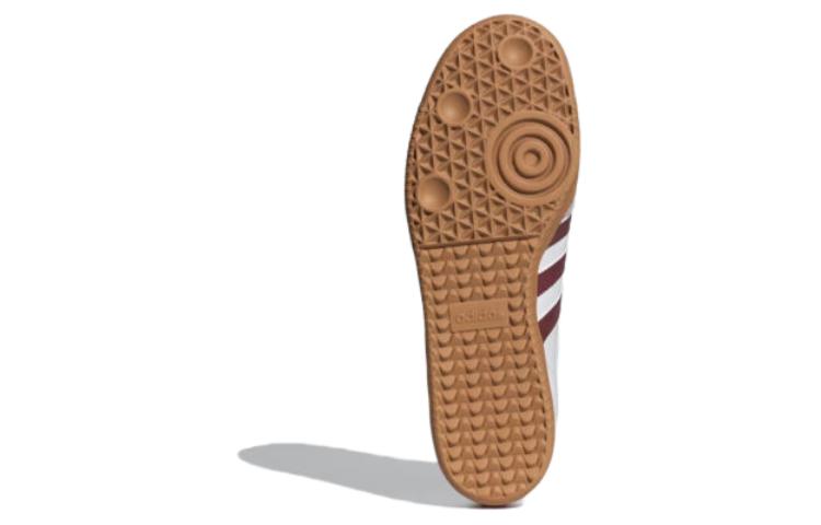 Мужские Adidas Originals Samba Og 'White Burgundy Gum' IF3813