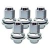 5Pcs Wheel Lug Nut M12 X 1.5 Wheel Tire Lug Nut Rustproof for Jaguar XF Xks X Type Spare Parts Replacement