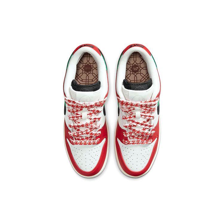Nike Кроссовки Frame Skate x Dunk Low SB Habibi Unisex Red Chile-Red White CT2550-600