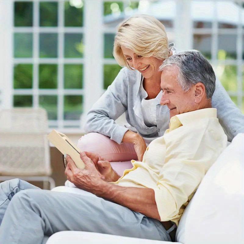 Подставка для фоторамки Деревянная вращающаяся креативная двухсторонняя фоторамка для памятников