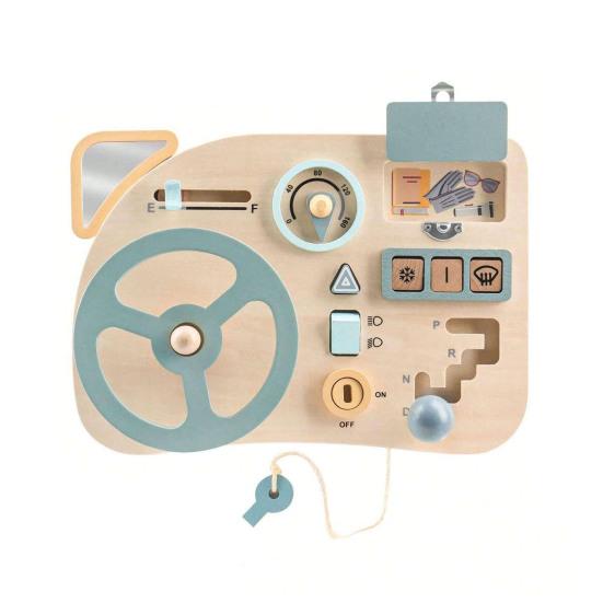 Светодиодный выключатель света, игровая доска для малышей, выключатель света, управление, деревянная доска, мелкая моторика, образовательная обучающая деятельность, игровая доска, игрушка