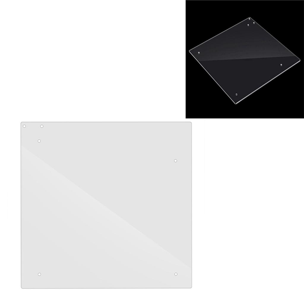 Open Frame Transparent Acrylic Overlock Computer Case DIY Base Stand For ITX Motherboard