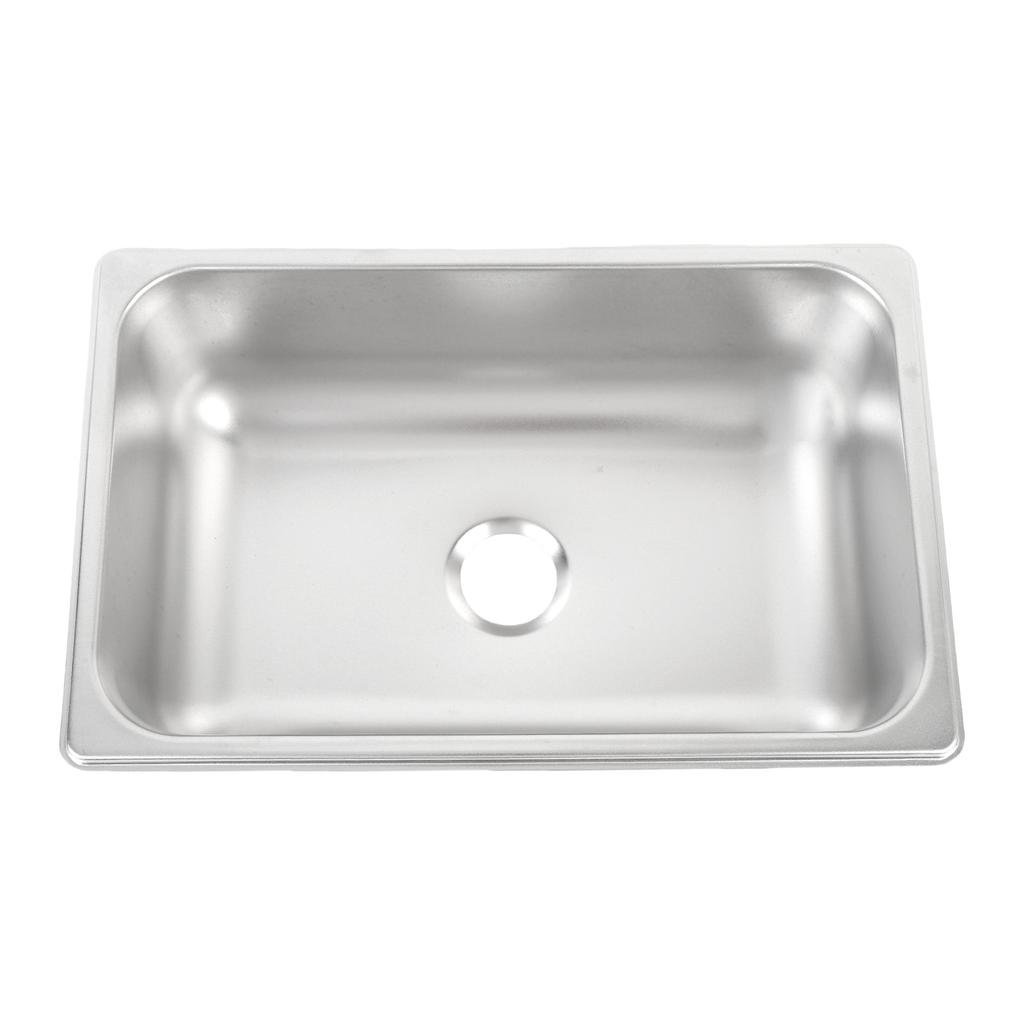 12.44x8.11x3.94дюйма Кухонная мойка из нержавеющей стали 304 с отверстием для слива 40 мм, Барная мойка, Одинарная раковина