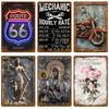 Metal Sign Room Vintage Metal Plate Home Decoration Luxury Wall Decor Items Art Mural Bar Retro Plates Tin Sign Poster Man Cave