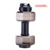 Water Dumbbell Sport Bottle Large Capacity Gym Running Fitness Bodybuilding Exercise Outdoor Bicycle Camping Cycling Bottle