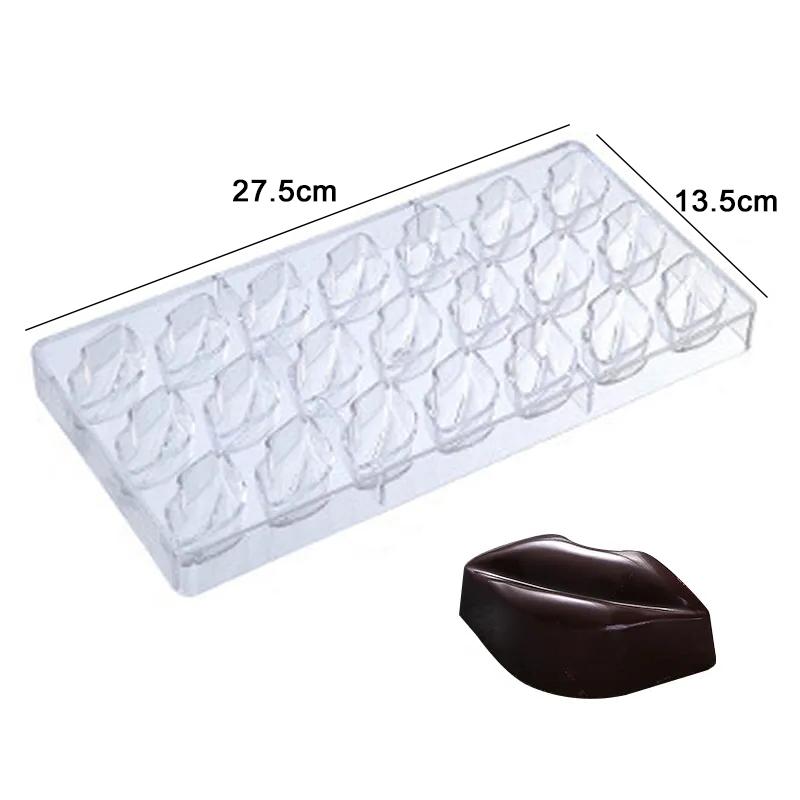 Форма для шоколада Пластиковая леденец на палочке Бумажная палочка Бытовая кухня DIY Инструмент для выпечки Домашние конфеты Прямоугольник В форме сердца TMZ