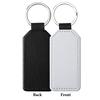 DIY Dye Sublimation Blanks Keychain Creative Double Sides Blank ID Tags Keyring  Backpack Decor
