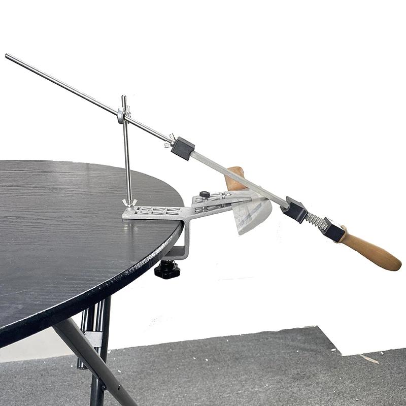 Домашняя точилка для ножей с фиксированным углом Простая и быстрая заточка Абразивная кухонная ножеточка Алмазная шлифовка шлифовка Профессиональный заточной инструмент