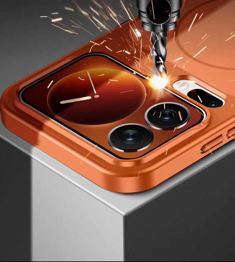 Премиальный чехол Xiaomi 17Pro Max с магнитной фиксацией, полной защитой от падений