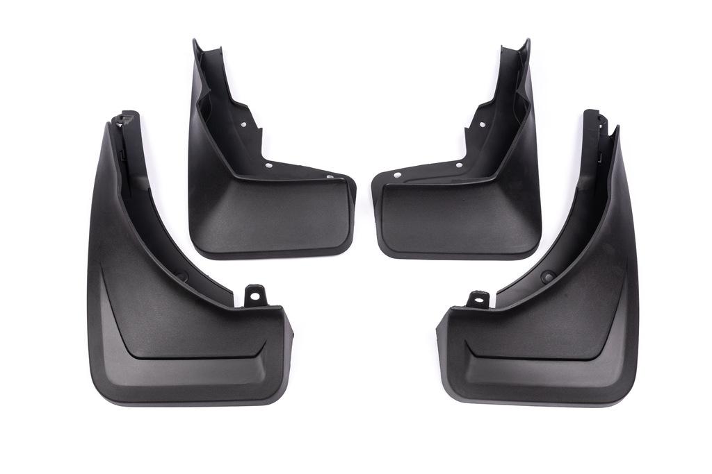 Premium Mudguards (unpainted Fender Flares, Model with Footrests, 4 Pcs) for Mercedes GLE W167