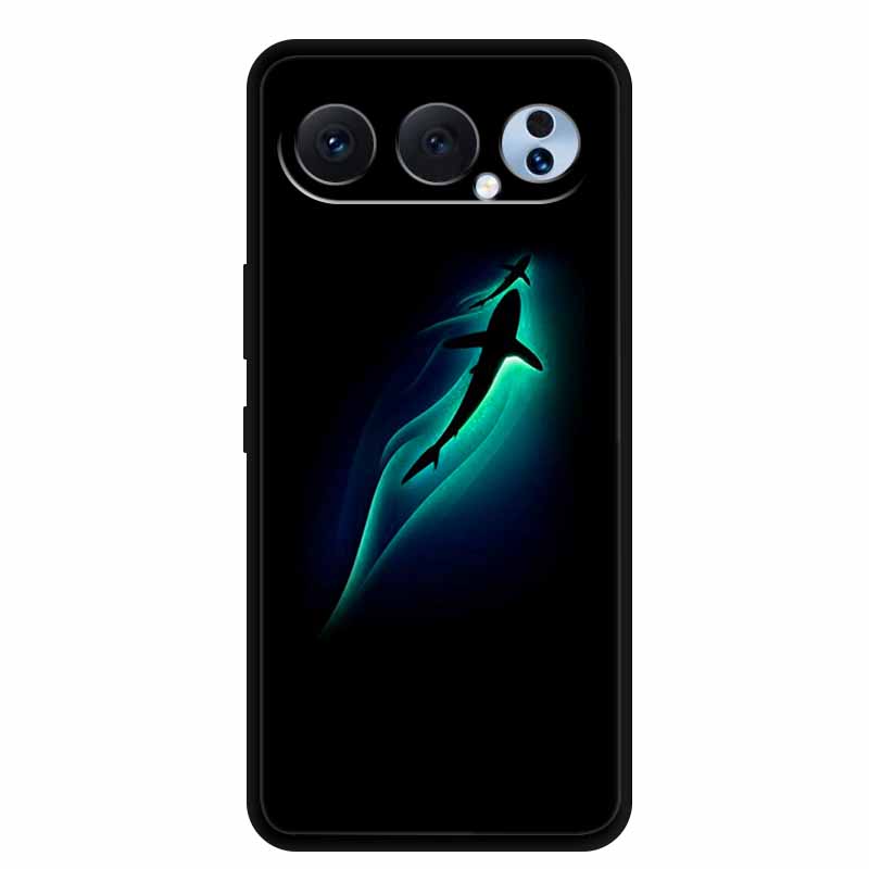 Чехол для Honor 500 Pro 5G Черный Мягкий ТПУ Цветные Чехлы для Телефона 6.55" Силиконовые Задние Крышки для Honor 500 Pro Модный Щит Fundas