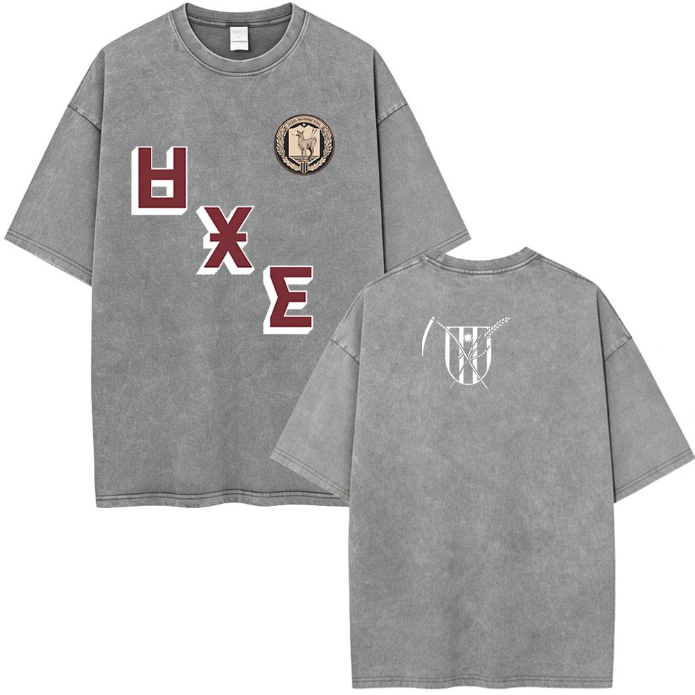 Rock Band My Chemical Romance Washed Tshirt The Black Parade  Tour Merch Tshirts Mens Clothing Vintage T Shirt Streetwear