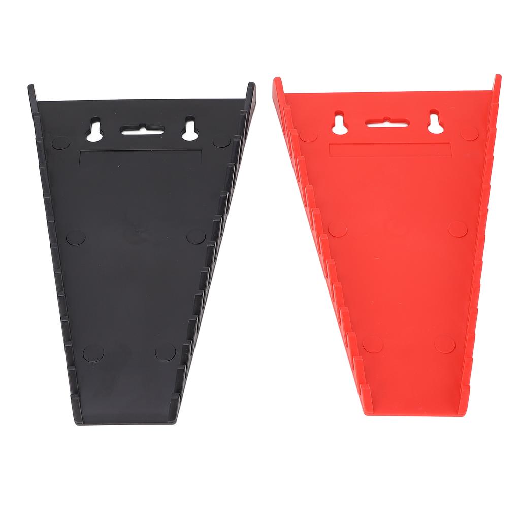 2 шт. Магнитный органайзер для ключей, 24 слота, подвижный держатель для ключей из АБС-пластика, цвет красный, черный