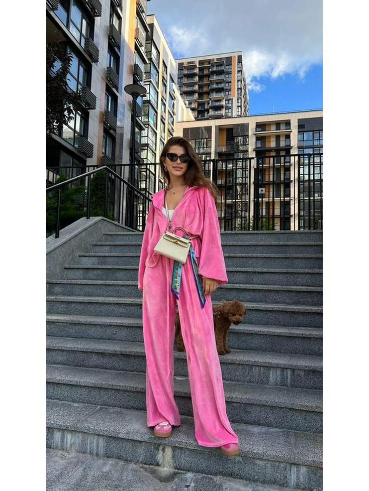 25-я годовщина Ранняя осень Мода Золотой бархат Молния Кулиска Повседневный комплект для женщин