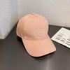 Embroidered Baseball Letter Cap Female Wide Brim Breathable Fabric Use Daily